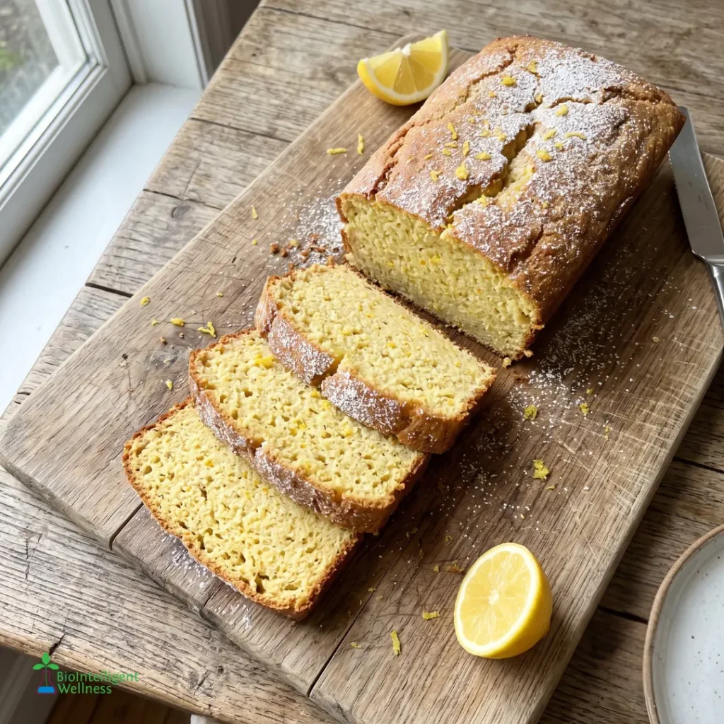 Lemon Ricotta Protein Loaf