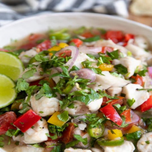 Low-carb Ceviche