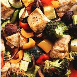 Ideal Protein Pan Chicken and Veg