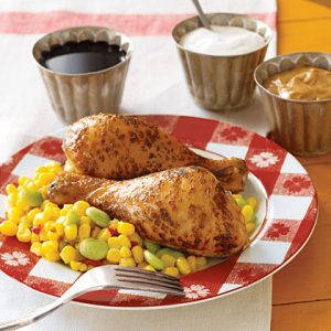 Easy Broiled Chicken Drumsticks